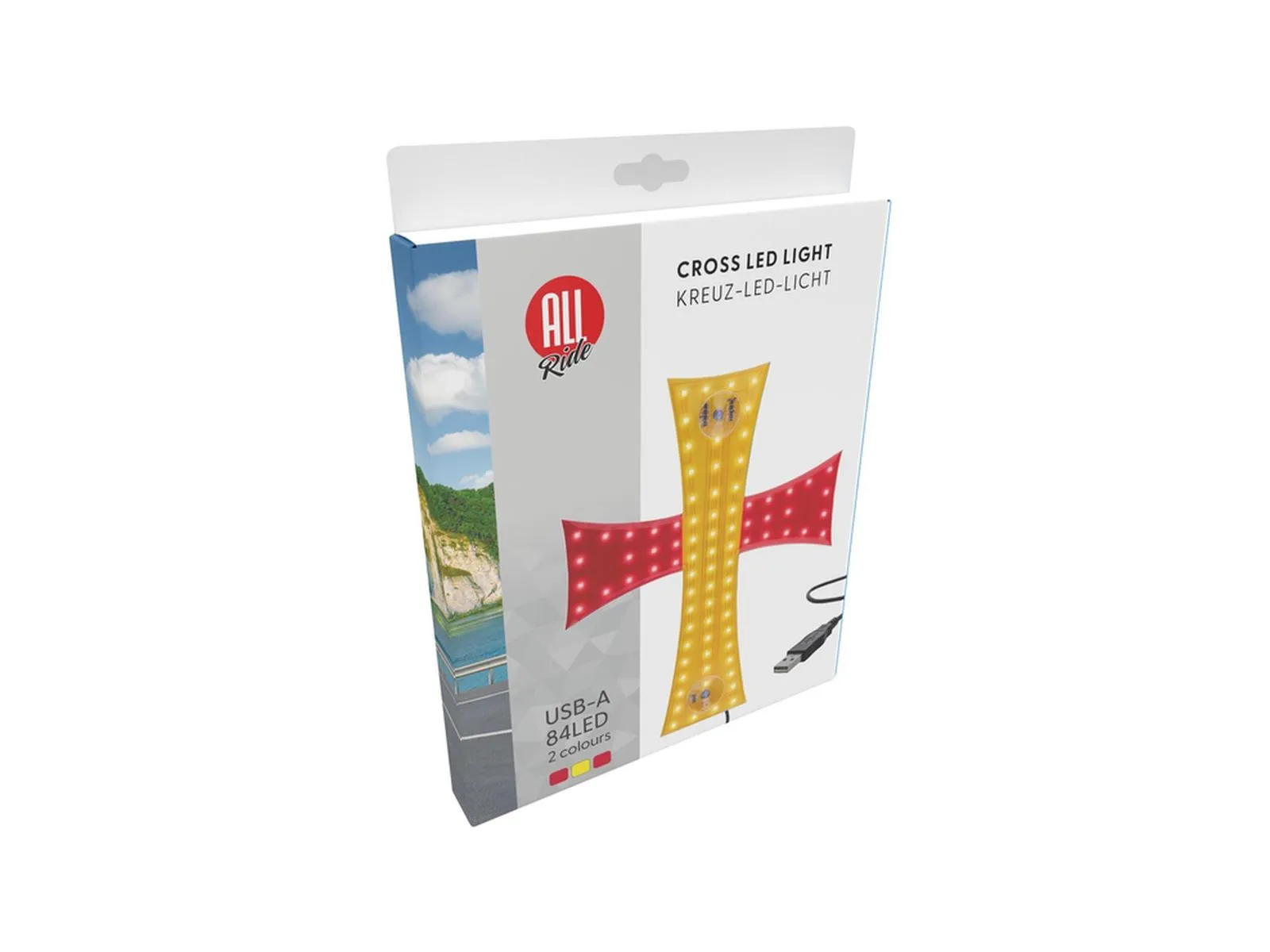 Kreuz-LED-Licht 12/24V Spanien