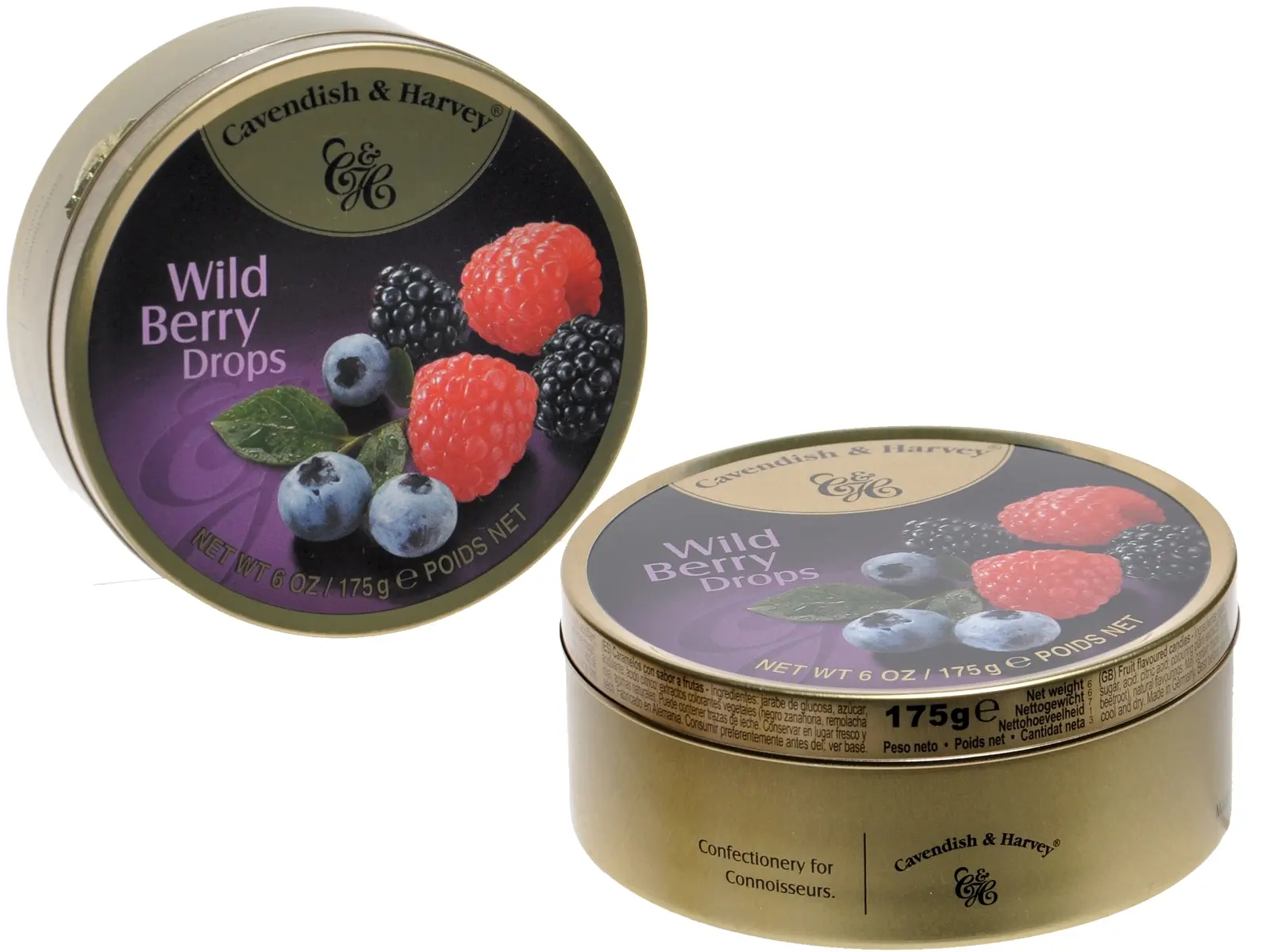 C & H Wild Berry Drops 175g                  VE9