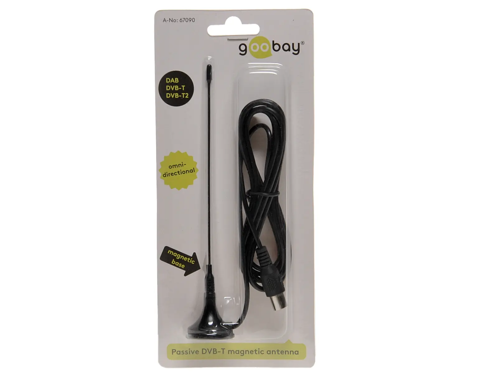 DVB-T Antenne&Magnetfuß 16,5cm