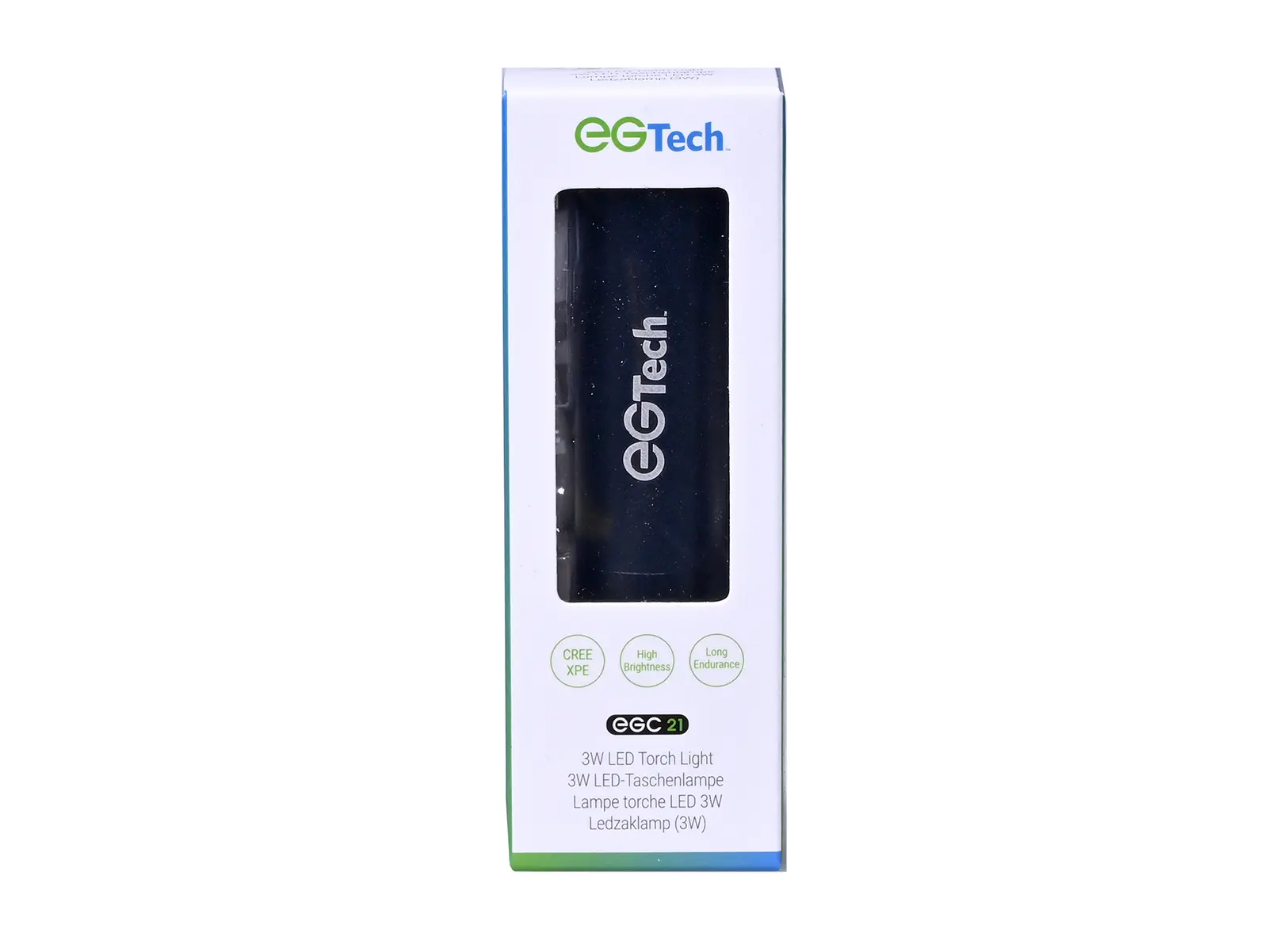 EG-Tech LED Torch Black