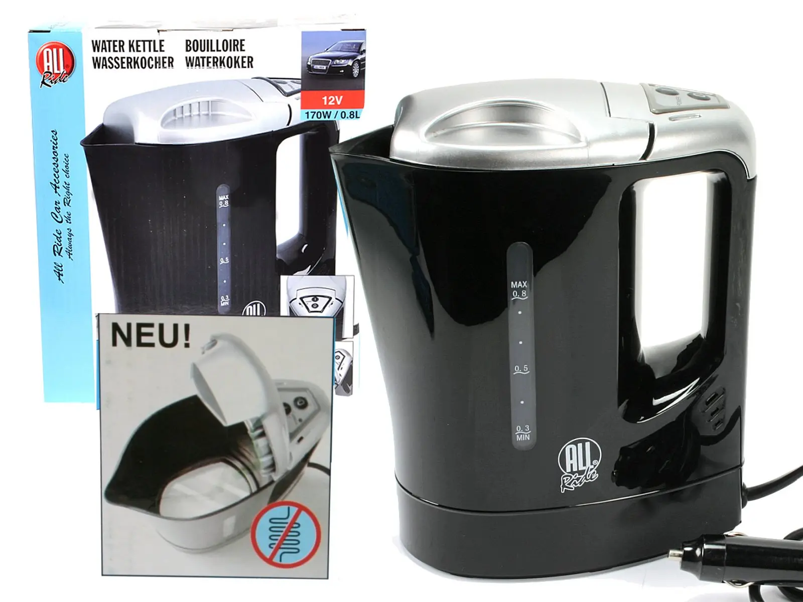 Wasserkocher 0,8 L 12V/170W