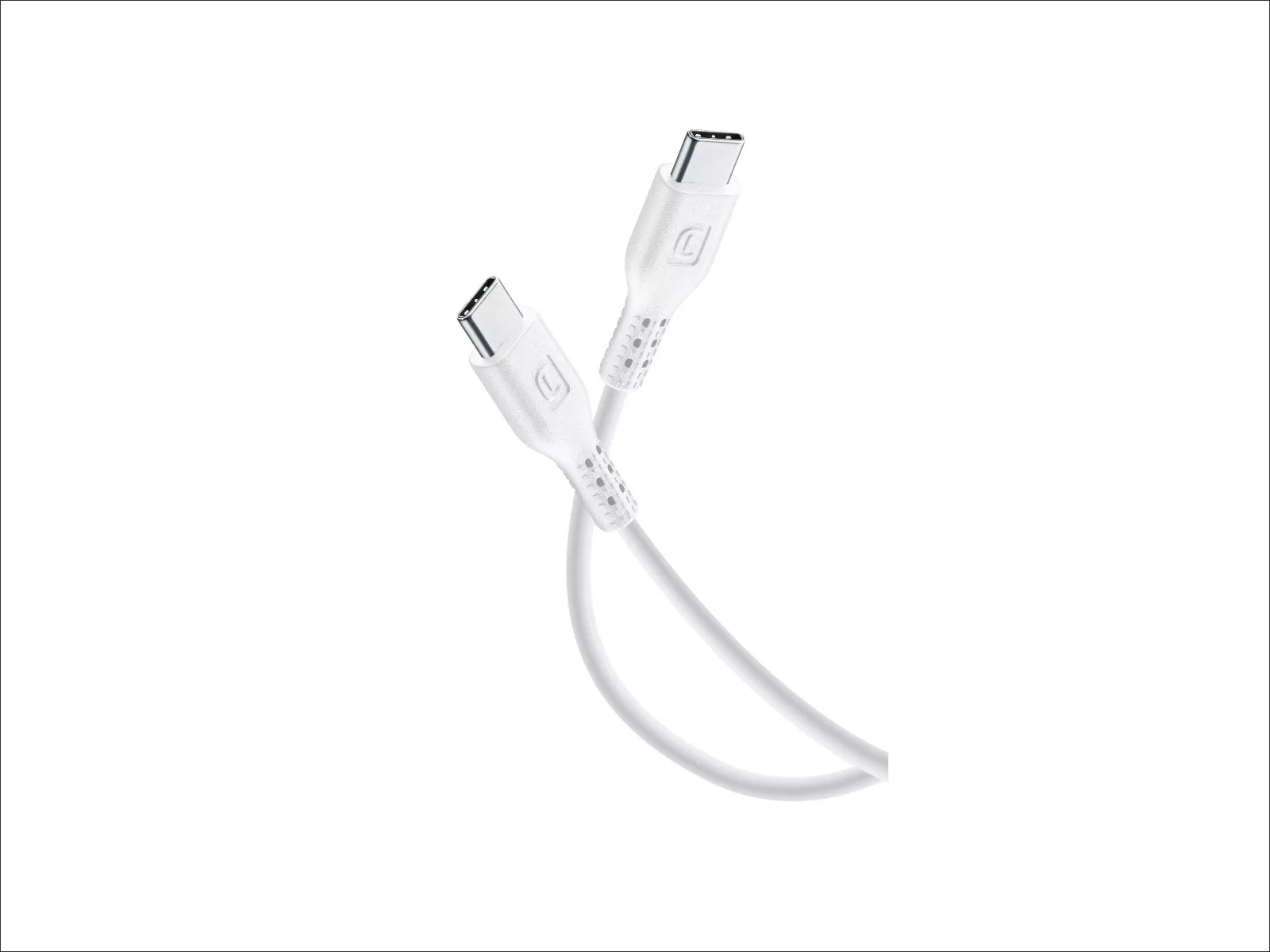 CL USB-C Kabel auf USB-C, 1,2m,weiß