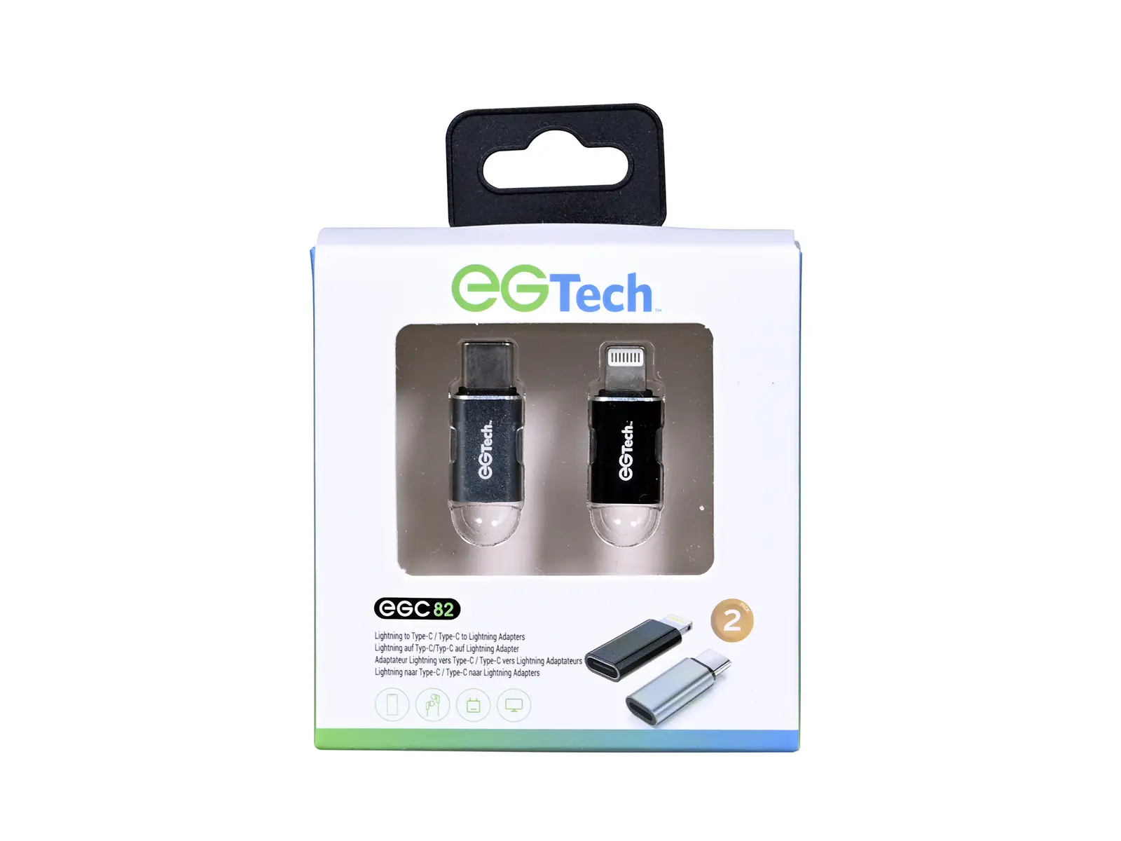 Lightning  to USB-C and USB-C to Lightning  Adapte