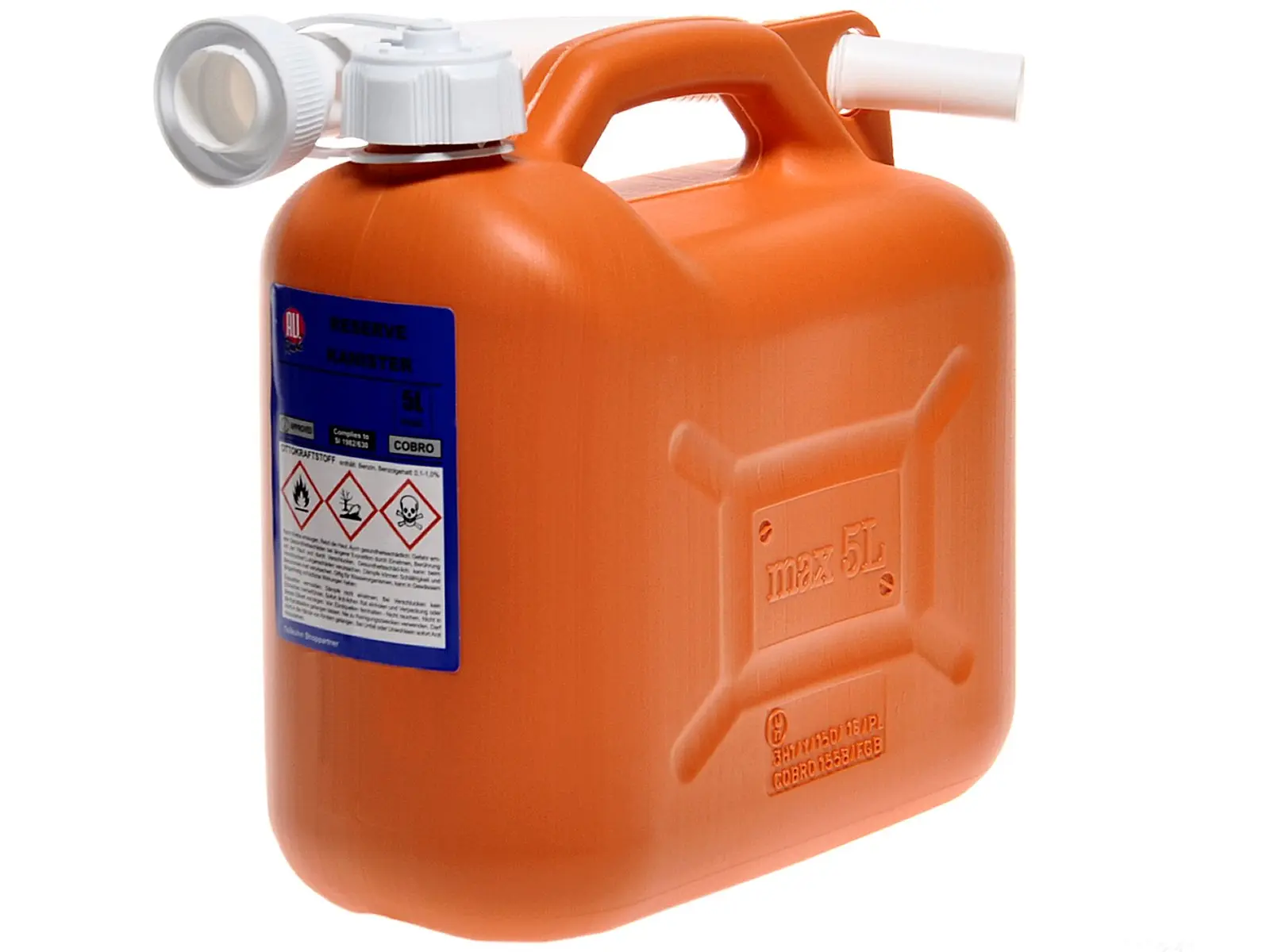 Kanister 5 Ltr. orange  VE12