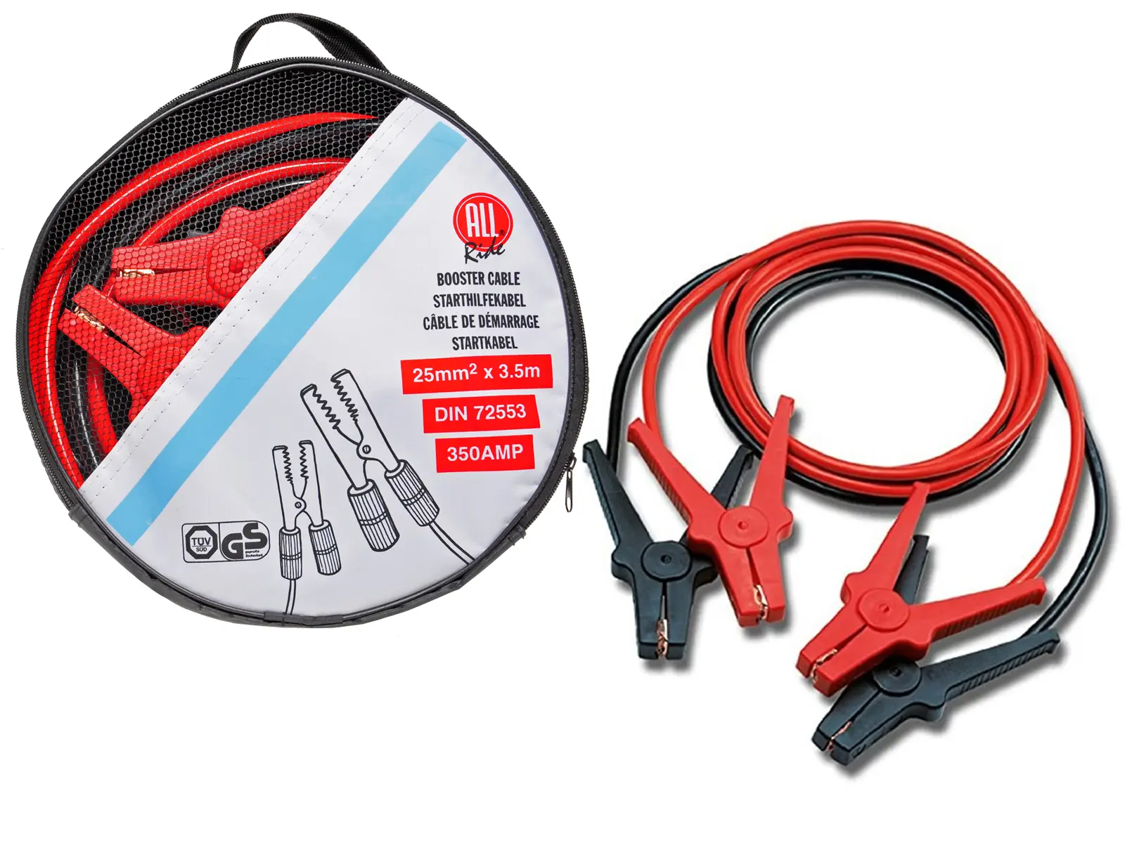 AR Starthilfekabel 25mm x 3,5m, DIN72553, 350AMP