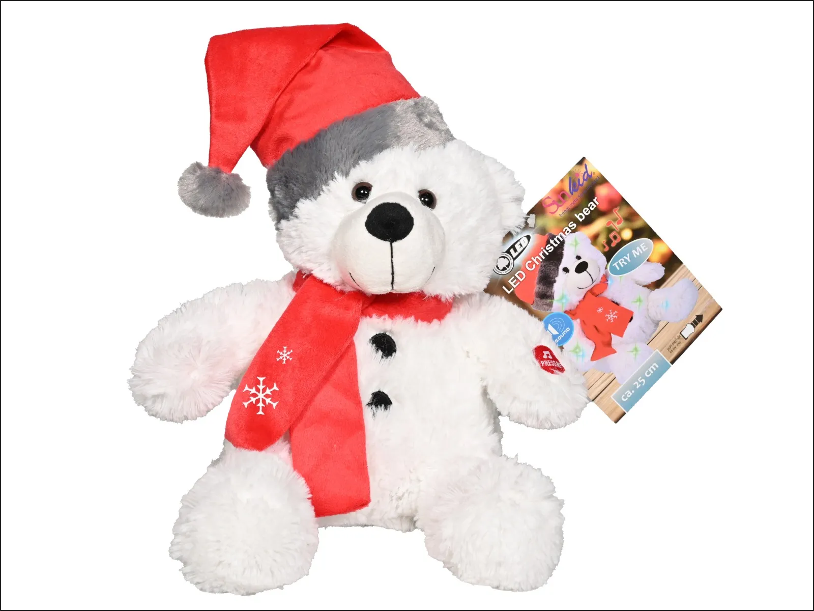 LED-Weihnachtsbär ca. 25cm