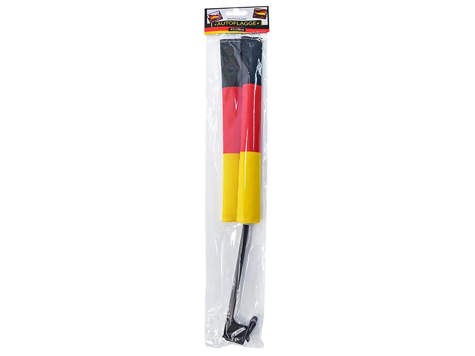 KFZ-Fahne Deutschland, mit Halterung