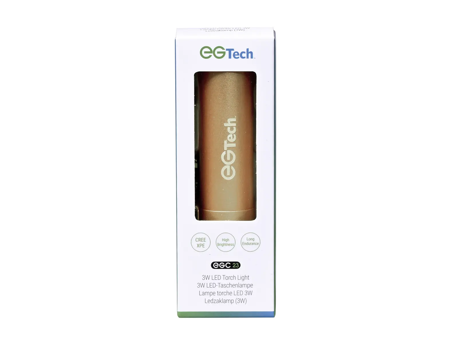 EG-Tech LED Torch Gold