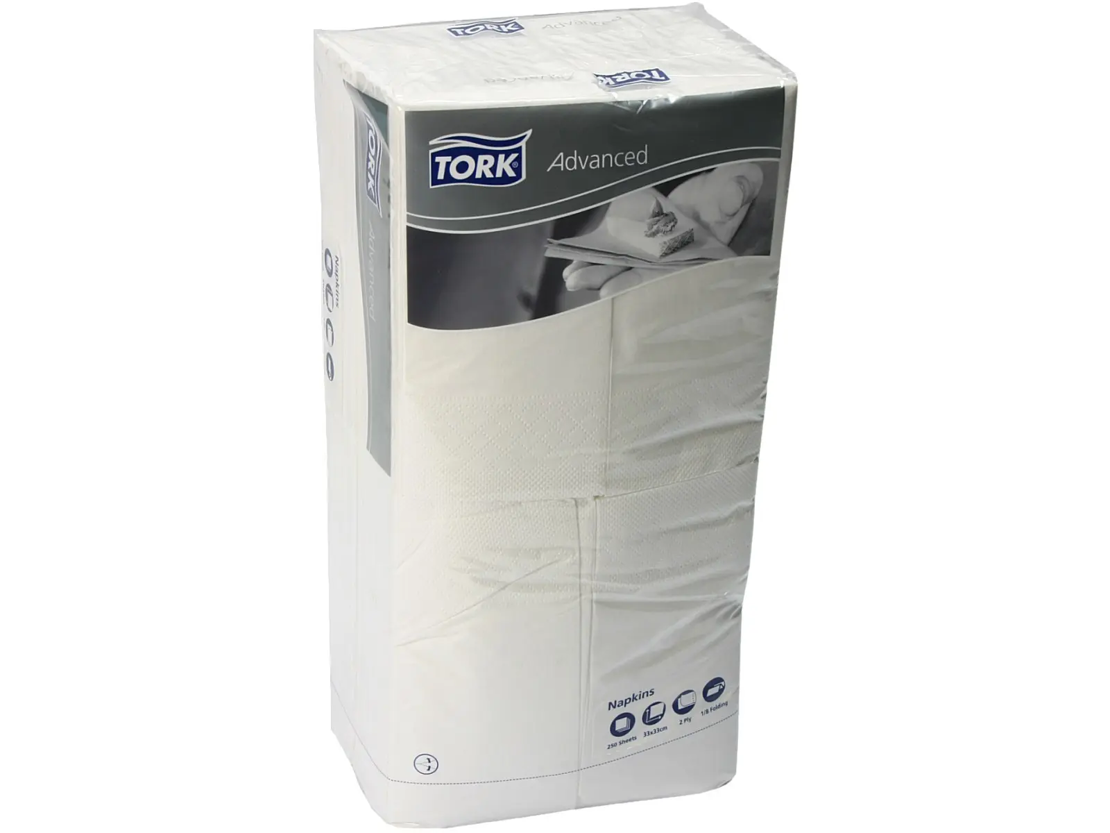 Servietten 33x33 2lg weiss (10x200) f.Tork Spender