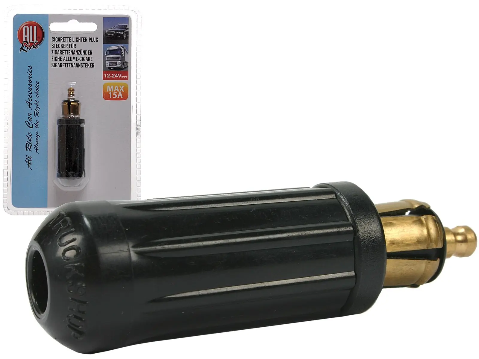 Anzünderstecker klein 15A für 12/24V  VP48